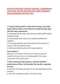 NYC MTA SYSTEM SAFETY SPECIALIST EXAM 2026 &vert; COMPREHENSIVE STUDY GUIDE&colon; 200 EXAM QUESTIONS WITH CORRECT ANSWERS & DETAILED RATIONALES FOR EVERY TOPIC