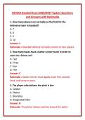 KSHSAA Sports Exams Complete Exam Bundle 