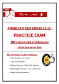 American Red Cross BLS Practice Exam &ndash; 300&plus; Questions & Answers &lpar;2026&sol;2027&rpar;