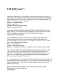 STT 231 Exam 1 Questions and Correct Answers with Rationales &lpar;2026&sol;2027&rpar;&NewLine;