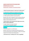 ALBERTA STEAMFITTER-PIPEFITTER SECOND PERIOD&NewLine;200 EXAM Questions & Answers&NewLine;Marked Answers &bull; Rationales &bull; Comprehensive Review&NewLine;