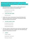 BSN 266 HESI V2 2026 &vert; Nightingale College &vert; Practice Questions & Detailed Answer Explanations &vert; Nursing Exam Prep