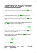 NATIONAL COURT REPORTERS EXAM &vert; 2026&sol;2027 LATEST UPDATE &NewLine;&vert; COMPREHENSIVE QUESTIONS AND VERIFIED ANSWERS &vert; &NewLine;GRADED A&plus;