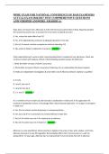 MPRE EXAM FOR NATIONAL CONFERENCE OF BAR EXAMINERS &NewLine;ACTUAL EXAM 2026&sol;2027 TEST COMPREHENSIVE QUESTIONS &NewLine;AND VERIFIED ANSWERS &vert; GRADED A&plus; 