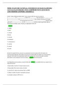 MPRE EXAM FOR NATIONAL CONFERENCE OF BAR EXAMINERS &NewLine;ACTUAL EXAM 2026&sol;2027 TEST COMPREHENSIVE QUESTIONS &NewLine;AND VERIFIED ANSWERS &vert; GRADED A&plus; 