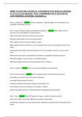 MPRE EXAM FOR NATIONAL CONFERENCE OF BAR EXAMINERS &NewLine;ACTUAL EXAM 2026&sol;2027 TEST COMPREHENSIVE QUESTIONS &NewLine;AND VERIFIED ANSWERS &vert; GRADED A&plus; 