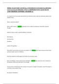 MPRE EXAM FOR NATIONAL CONFERENCE OF BAR EXAMINERS &NewLine;ACTUAL EXAM 2026&sol;2027 TEST COMPREHENSIVE QUESTIONS &NewLine;AND VERIFIED ANSWERS &vert; GRADED A&plus; 