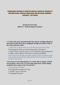 RASMUSSEN UNIVERSITY NUR2755 MEDICAL-SURGICAL NURSING IV MIDTERM EXAM&colon; VERIFIED QUESTIONS AND DETAILED ANSWERS &vert; 2026&sol;2027 &vert; TOP RATED&NewLine;&NewLine;&NewLine;