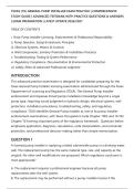 TEXAS &lpar;TX&rpar; GENERAL PUMP INSTALLER EXAM PRACTICE &vert; COMPREHENSIVE&NewLine;STUDY GUIDE &vert; ADVANCED TESTBANK WITH PRACTICE QUESTIONS & ANSWERS&NewLine;&vert; EXAM PREPARATION &vert; LATEST UPDATE 2026&sol;2027
