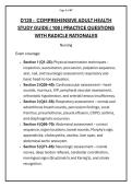 D120 - Comprehensive Adult Health &mdash; 100 Practice Questions with Detailed Rationales