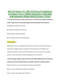 NSG 555 Exam 3 V3 &vert; NSG 555 Nurse Practitioners &NewLine;in Primary Care I &vert; Wilkes University &vert; 2026 Q&A &NewLine;with Rationale &lpar;Wilkes NSG555 Exam 3 2026&rpar; 