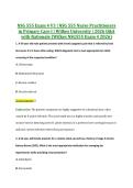 NSG 555 Exam 4 V3 &vert; NSG 555 Nurse Practitioners &NewLine;in Primary Care I &vert; Wilkes University &vert; 2026 Q&A &NewLine;with Rationale &lpar;Wilkes NSG555 Exam 4 2026&rpar; 