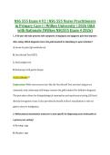 NSG 555 Exam 4 V2 &vert; NSG 555 Nurse Practitioners &NewLine;in Primary Care I &vert; Wilkes University &vert; 2026 Q&A &NewLine;with Rationale &lpar;Wilkes NSG555 Exam 4 2026&rpar;