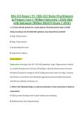 NSG 555 Exam 1 V3 &vert; NSG 555 Nurse Practitioners &NewLine;in Primary Care I &vert; Wilkes University &vert; 2026 Q&A &NewLine;with Rationale &lpar;Wilkes NSG555 Exam 1 2026&rpar; 