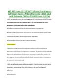 NSG 555 Exam 1 V2 &vert; NSG 555 Nurse Practitioners &NewLine;in Primary Care I &vert; Wilkes University &vert; 2026 Q&A &NewLine;with Rationale &lpar;Wilkes NSG555 Exam 1 2026&rpar;
