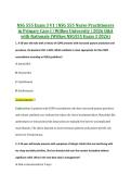 NSG 555 Exam 3 V1 &vert; NSG 555 Nurse Practitioners &NewLine;in Primary Care I &vert; Wilkes University &vert; 2026 Q&A &NewLine;with Rationale &lpar;Wilkes NSG555 Exam 3 2026&rpar; 