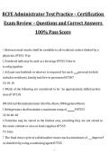 RCFE Administrator Test Practice &ndash; Certification Exam Review Questions and Correct Answers for 2027&sol;202