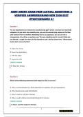 AEMT NREMT EXAM &vert;ACTUAL QUESTIONS & VERIFIED ANSWERS&vert;BRAND NEW 2026-2027 UPDATE&vert;GRADED A&plus;