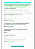 FSVO State Test Questions and Correct Answers&comma; 2025&sol;2026 &mdash; Fire Service Vehicle Operator Exam Study Guide
