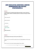 AEMT EXAM &vert;ACTUAL QUESTIONS & VERIFIED ANSWERS&vert;BRAND NEW 2026-2027 UPDATE&vert;GRADED A&plus;
