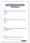 HUD ASSESSMENT  &vert;ACTUAL QUESTIONS & VERIFIED ANSWERS&vert;BRAND NEW 2026-2027 UPDATE&vert;GRADED A&plus;