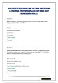 HUD CERTIFICATION EXAM  &vert;ACTUAL QUESTIONS & VERIFIED ANSWERS&vert;BRAND NEW 2026-2027 UPDATE&vert;GRADED A&plus;