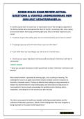 NCLEX NCSBN EXAM REVIEW &vert;ACTUAL QUESTIONS & VERIFIED ANSWERS&vert;BRAND NEW 2026-2027 UPDATE&vert;GRADED A&plus;