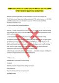 COMPTIA SECURITY&plus; 701 STUDY GUIDE COMPLETE 2026-2027 EXAM PAPER- REVISION QUESTIONS & SOLUTIONS