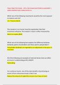 FINAL PRACTICE EXAM - CPCU 540 EXAM QUESTIONS & ANSWERS &vert; &NewLine;100&percnt; VERIFIED SOLUTIONS RATED A&plus;