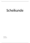 Scheikunde VWO 5 &ndash; Hoofdstuk 8 & 9 &ndash; samenvatting zuren&comma; basen en pH-berekeningen