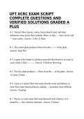 UFT&lowbar;IICRC&lowbar;EXAM&lowbar;SCRIPT&lowbar;2026&lowbar;COMPLETE&lowbar;QUESTIONS&lowbar;AND&lowbar;VERIFIED&lowbar;SOLUTIONS&period;pdf