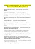 WSI Course Round 1 Test with all Correct & 100&percnt; Verified Answers &vert;Latest Version &vert;Already Graded A&plus;