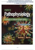 Full Test Bank &ndash; Porth&rsquo;s Pathophysiology&colon; Concepts of Altered Health States&comma; 11th Edition by Tommie L&period; Norris&NewLine;
