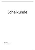 Scheikunde VWO 6 &ndash; Hoofdstuk 1 t&sol;m 7 &ndash; complete samenvatting scheiden&comma; stofbouw&comma; koolstofchemie en duurzaamheid&comma; complete samenvatting VWO 4