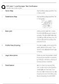 CST Level 1 Land Surveyor Test Certification 2026 &sol; Score 100&percnt; &sol; NSPS Study Guide & Practice Test&NewLine;&NewLine;