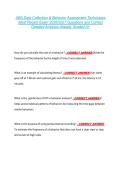 ABA Data Collection & Behavior Assessment Techniques &NewLine;Most Recent Exam 2026&sol;2027 Questions and Correct &NewLine;Detailed Answers Already Graded A&plus; 