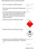 Hazmat Familiarization & Safety in Transportation Module 04 &ndash; 2026&sol;2027 Study Guide & Exam Prep