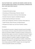 WGU D344 PMHNP EXAM &ndash; QUESTIONS AND ANSWERS &vert; VERIFIED AND WELL&NewLine;DETAILED ANSWERS &vert;EXAM TESTBANK &vert; PLUS RATIONALES &vert; DOWNLOAD AND&NewLine;PASS &vert; LATEST EXAM UPDATE 2026&sol;2027