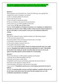 HSI INSTRUCTOR DEVELOPMENT COURSE EXAM &lpar;LATEST UPDATE 2026&rpar; UPDATE&excl;&excl; COMPREHENSIVE QUESTIONS FULLY SOLVED & UPDATED