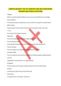 COMPTIA SECURITY&plus; SY0-701 COMPLETE 2026-2027 EXAM PAPER- REVISION QUESTIONS & SOLUTIONS