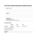 Portage Learning Bio 152 Lab Exam 1 questions and  Answers 2026 update&NewLine;&NewLine;