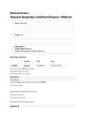 Portage Learning BIO 152 Module 6 Exam questions and answers 2026 update