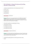PSYC 140 Module 6 &ndash; Portage Lifespan Psychology &lpar;2026&sol;2027&rpar; Q&A &vert; A&plus; Guarantee