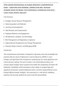 SPHR &lpar;SENIOR PROFESSIONAL IN HUMAN RESOURCE&rpar; COMPREHENSIVE&NewLine;EXAM &ndash; QUESTIONS AND ANSWERS &vert; VERIFIED AND WELL DETAILED&NewLine;ANSWERS &vert;EXAM TESTBANK &vert; PLUS RATIONALES &vert; DOWNLOAD AND PASS &vert;&NewLine;LATEST EXAM UPDATE 2026&sol;2027