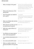 NFHS Football Rules Study Guide 2026 &ndash; Practice Questions&comma; Answers & Exam Review