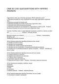 CMIS 351 CH2 QUIZ QUESTIONS WITH VERIFIED ANSWERS