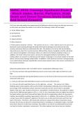 NMNC 4510&colon; Concept Synthesis Exam 2 - Shock states&comma; Burns&comma; Perfusion&comma; Brain Death and Donor Services-Study Guide And Actual Answers&period;
