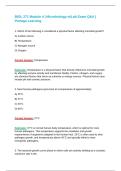 BIOL 271 Module 4 &ndash; Portage Microbiology w&sol;Lab &lpar;2026&sol;2027&rpar; Q&A &vert; A&plus; Guarantee