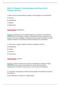 BIOL 271 Module 5 &ndash; Portage Microbiology w&sol;Lab &lpar;2026&sol;2027&rpar; Q&A &vert; A&plus; Guarantee