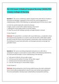 NU 155 Exam 3 Medical-Surgical Nursing I &lpar;2026&rpar; PDF &NewLine;&vert; Galen College of Nursing